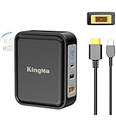 260W (20V/13A) Universal Laptop Charger, Portable Foldable Charger for Lenovo Legion Laptops, PD ...
