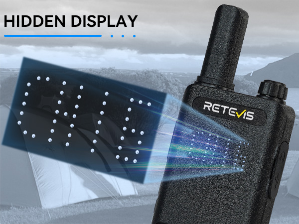 walkie talkie with screen