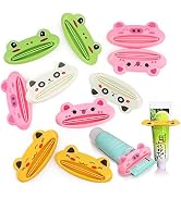 LOVEINUSA Toothpaste Squeezer, 10 Pack Cute Toothpaste Tube Squeezer