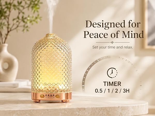 dimond glass timer phone