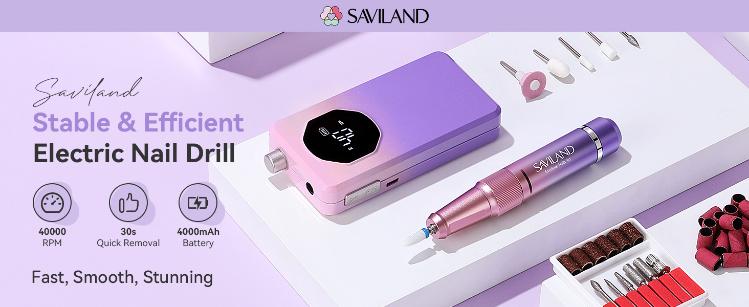 SAVILAND Professional Nail Drill