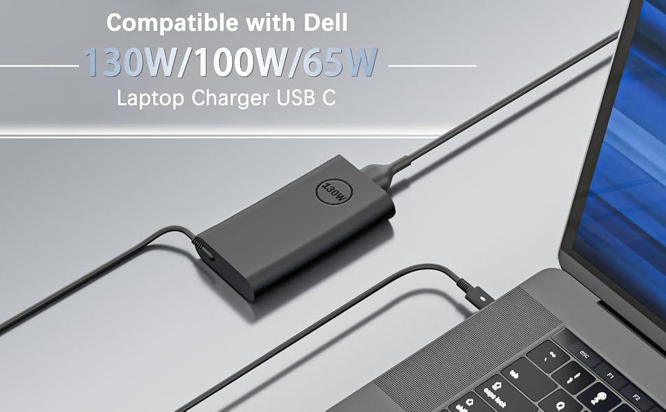 Dell 130W Laptop Charger