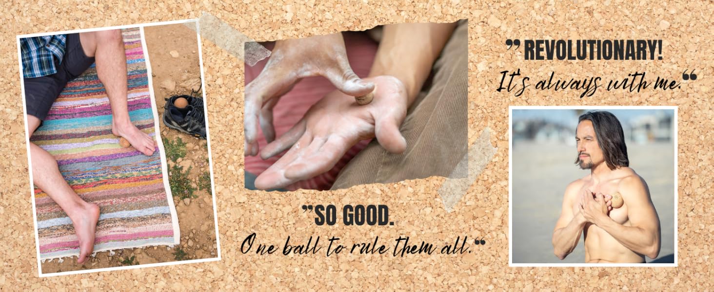 pain relief areas showing hands, feet, and chest