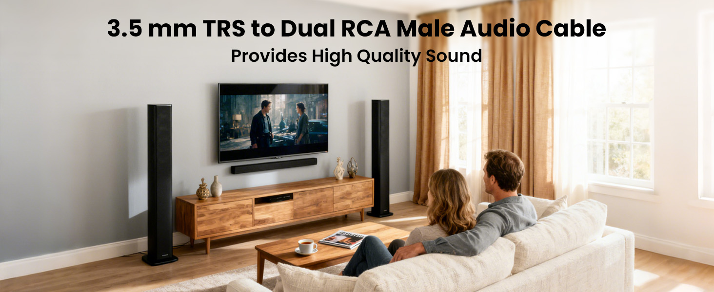 rca to 3.5mm
