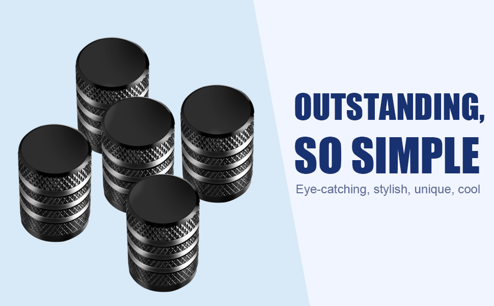 tire valve stem caps for car