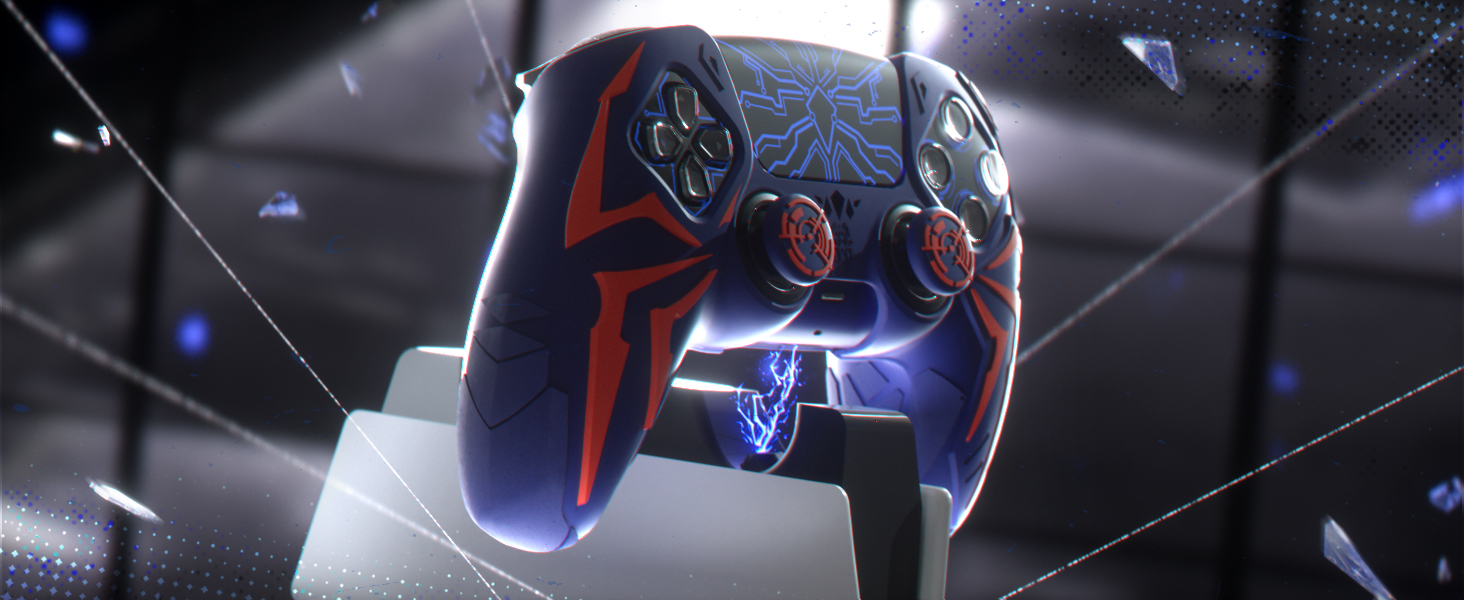 PlayVital Cyber Spider Design Edition Silicone Cover