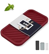 EG-SIPRO Silicone Sponge Holder,Large 10" Kitchen Sink Organizer Tray Kitchen Soap Tray Soap Spon...