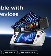 Shuomeng Rog Ally/Switch/Lenovo Legion Go/steam Deck Dock, Steam Deck Dock Docking Station Dual F...