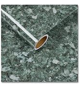 CRE8TIVE Green Granite Contact Paper for Countertops 12