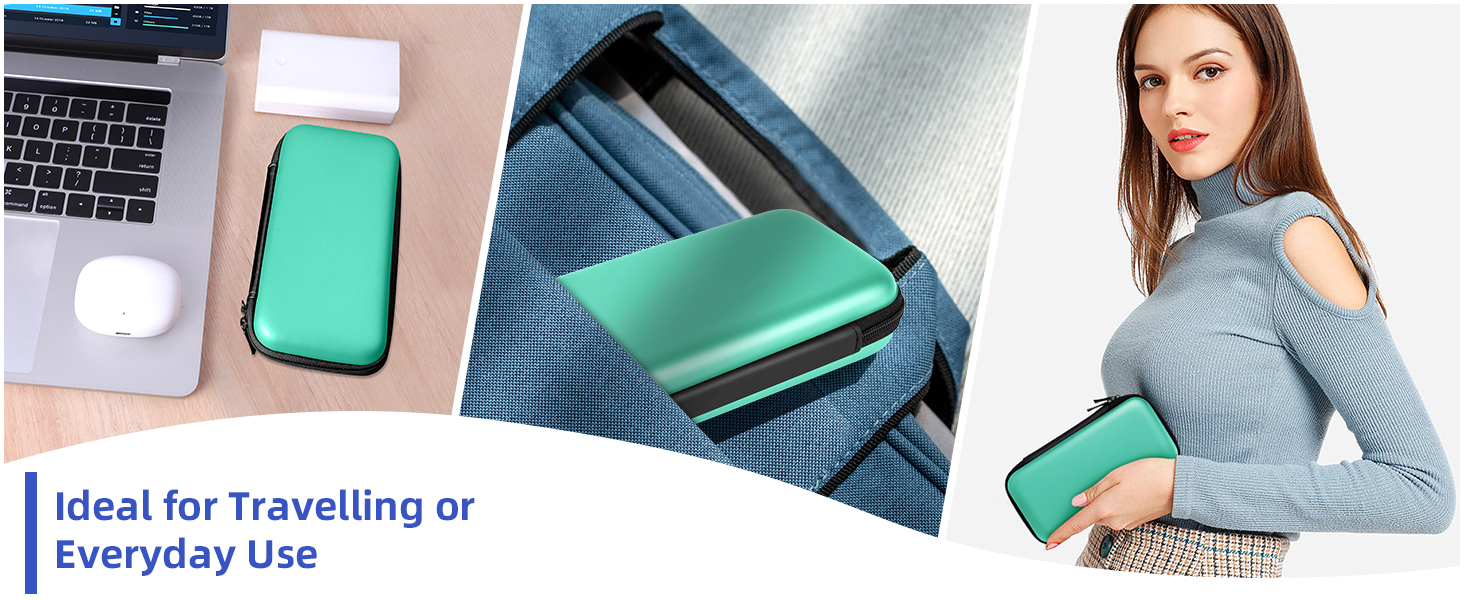 travel essentials airplane gadgets cord organizer travel accessories tech pouch