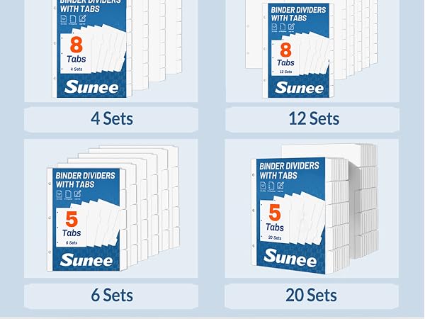 binder dividers