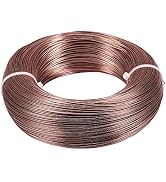 PandaHall Aluminum Wire for DIY Manual Arts Jewelry Making (Camel, 20 Gauge(0.8mm)-984ft)