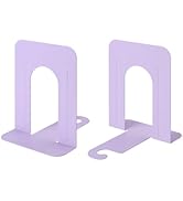 Honagu Bookends, Metal Book Ends, Bookends for Shelves, Book Holder Stopper for Heavy Books/CDs/D...