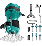 Wood Router Tool,Dobetter Routers (Red, 13 PCS)