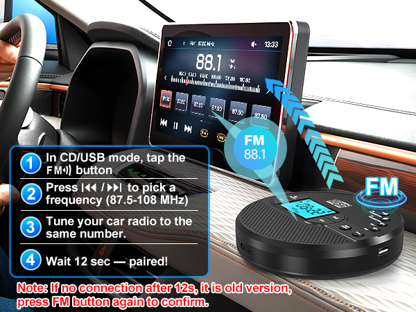 bluetooth cd player