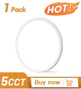 1 Pack 12 Inch LED Flush Mount Ceiling Light