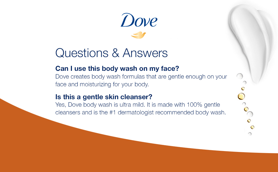 Dove Gentle Pamper Questions and Answers