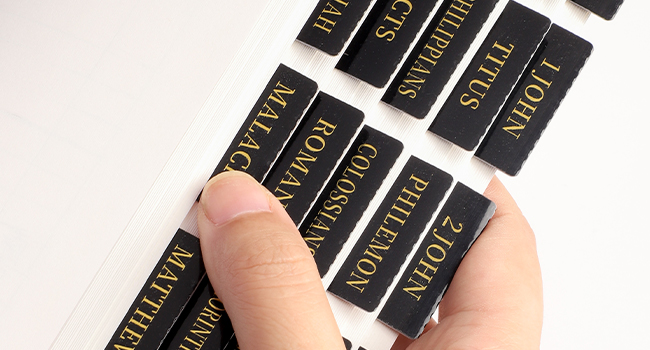 bible tabs