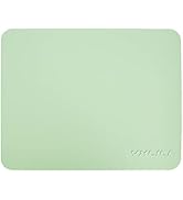 YXLILI Mouse Pad, Non-Slip PU Leather Mouse Mat, Waterproof Ultra Smooth Mousepads with Stitched ...