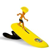 Surfer Dudes Classics Wave Powered Mini-Surfer and Surfboard Toy - Trestles Tim