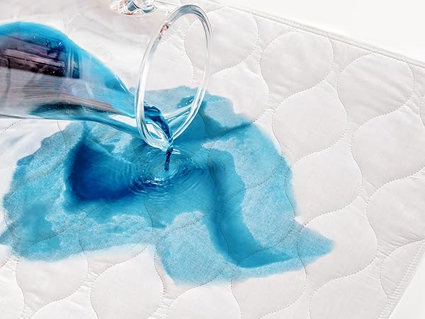 Waterproof mattress pad, waterproof bed pads washable, bed wetting pads