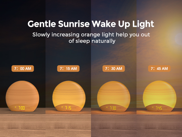 Sunrise alarm clock Sound machine