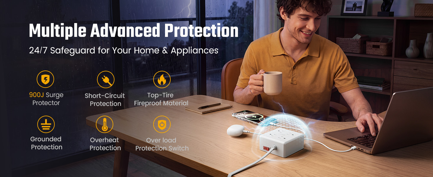 900J Surge Protector