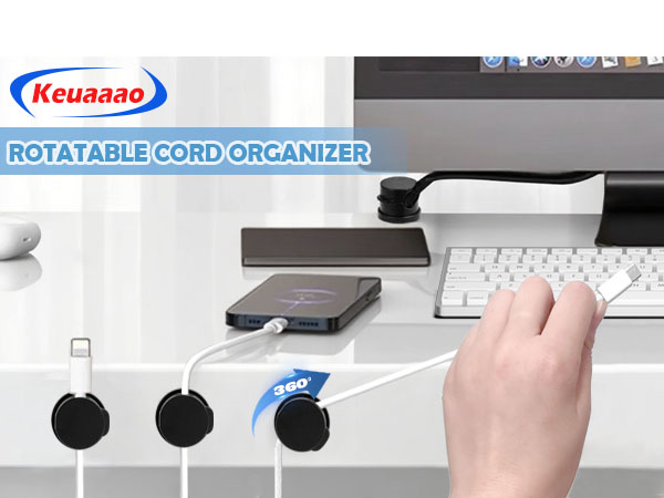 Rotatable Cord Organizer
