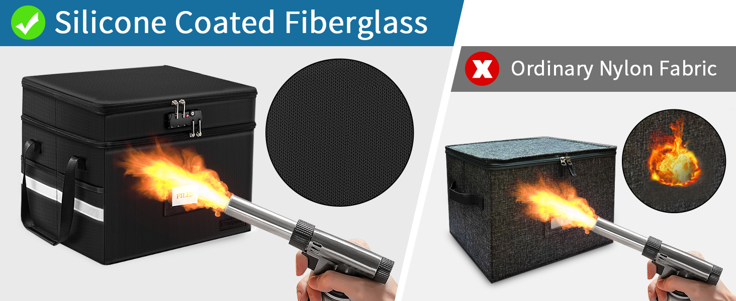 Fireproof file box