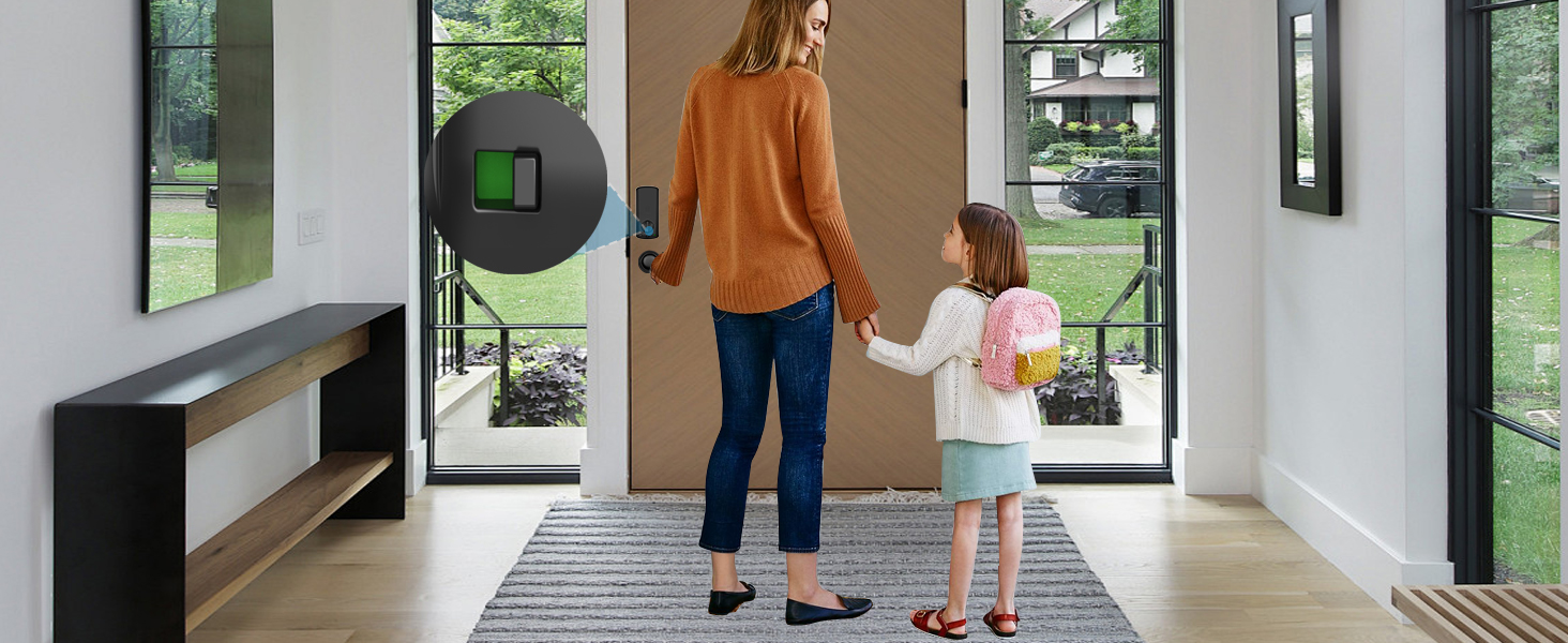 keyless entry door lock