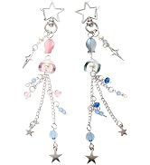 ANROFA Cute Jellyfish Keychain,Aesthetic Y2K Keyring,Stylish Kawaii Accessories for Handbag Backp...