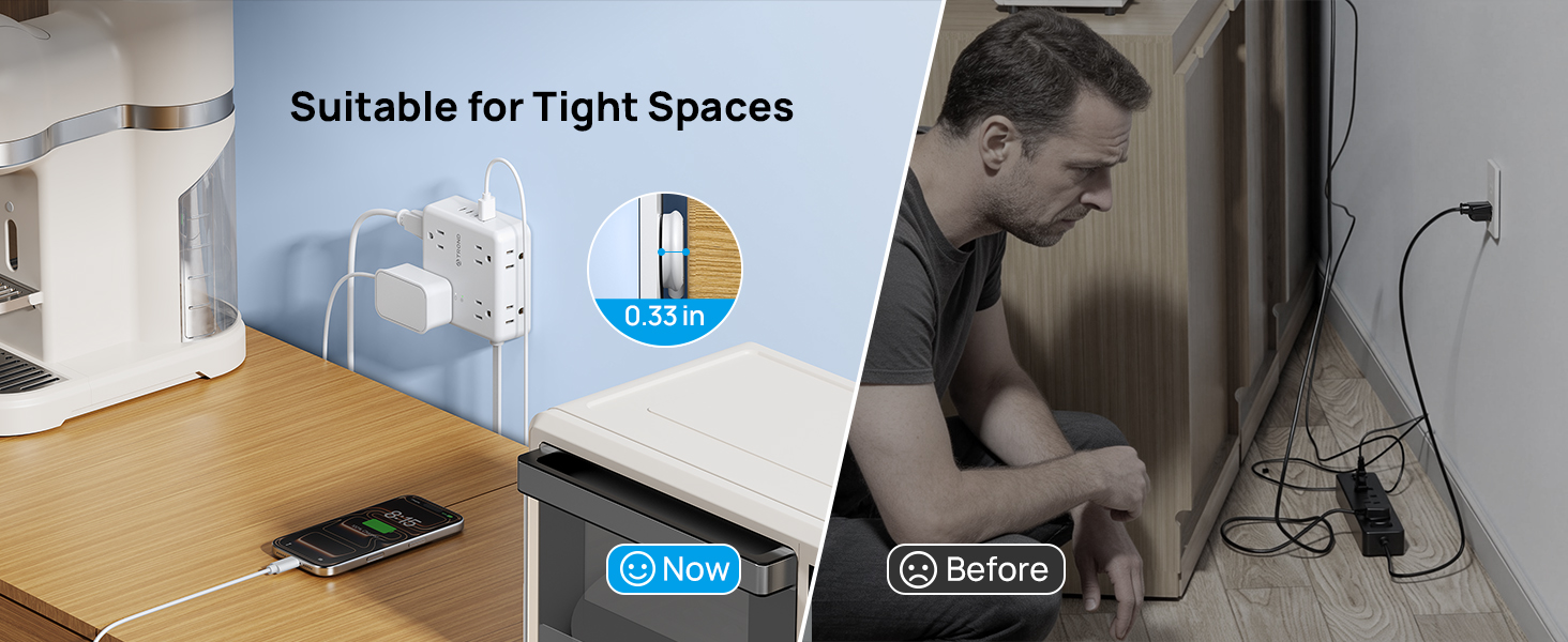 Suitable for Tight Spaces