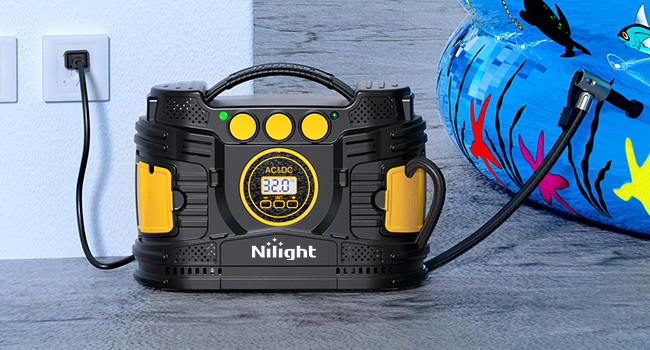 AC/DC tire inflator