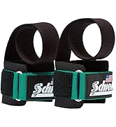 Schiek Sports 1000-PLS Deluxe Power Lifting Wrist Straps - Weight Lifting Wrist Wraps