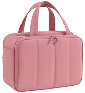 SODEER Toiletry Bag for Women Puffy,Large Lightweight Makeup Organizer,Cosmetic Travel Bag with H...