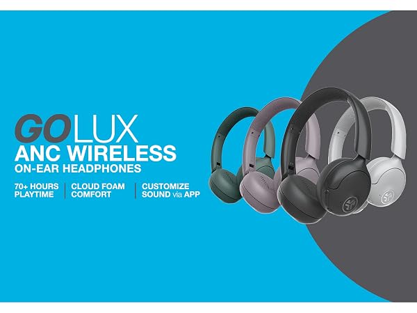 Go Lux ANC marketing heading with renderings of colors displayed