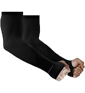 Achiou Arm Sun Sleeves Compression UV Protection Cooling for Men Women Summer Sunblock, Cycling D...