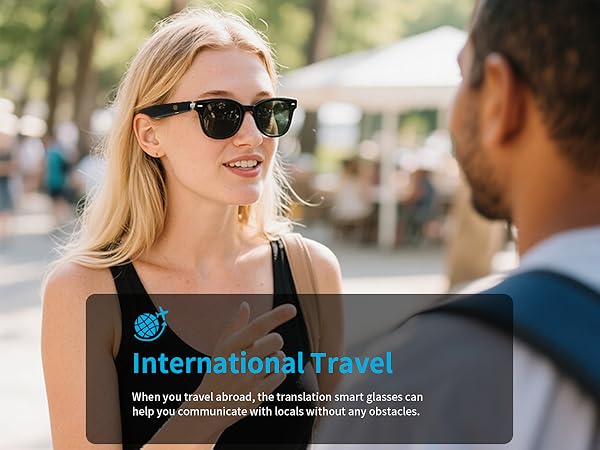AI bluetooth glasses