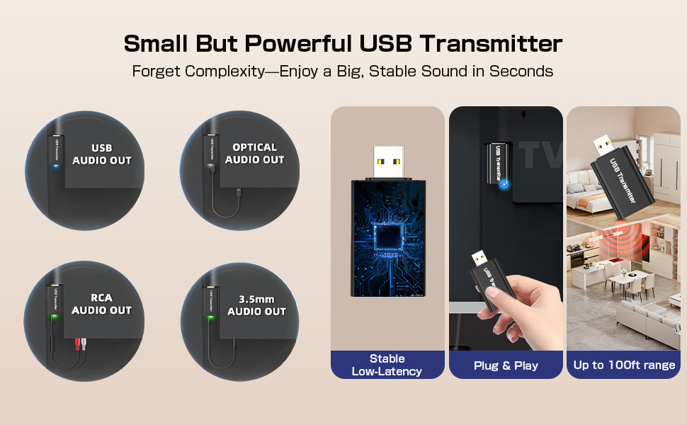 Small But Powerful USB Transmitter