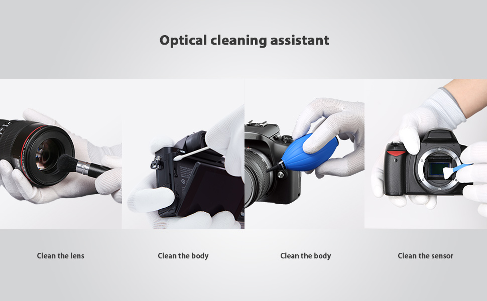camera cleaning gloves
