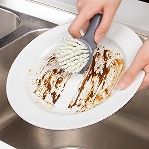 MR.SIGA Pot and Pan Cleaning Brush - Pack of 2