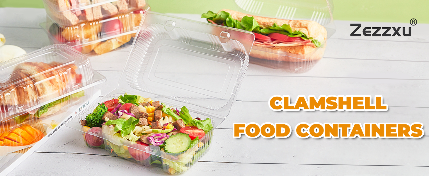 clamshell food containers