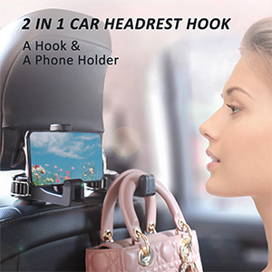 car headrest hidden hook