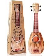 YOLOPLUS+ 17 Inch Kids Ukulele Guitar Toy 4 Strings Mini Children Musical Instruments Educational...