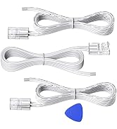 EMITEVER LED Strip Light Connector, 3 Packs, Tape Light Extension Connector for 8mm Width LED Str...