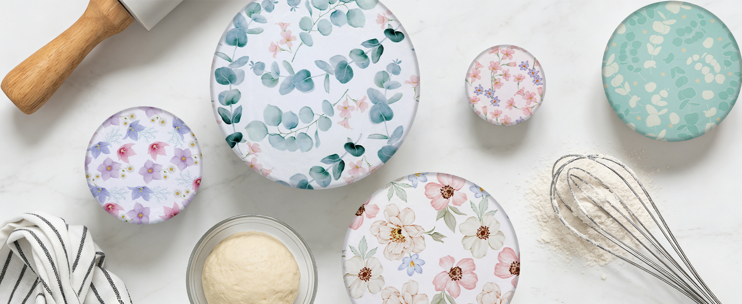 Beeswax Bowl Covers for Bread Proofing