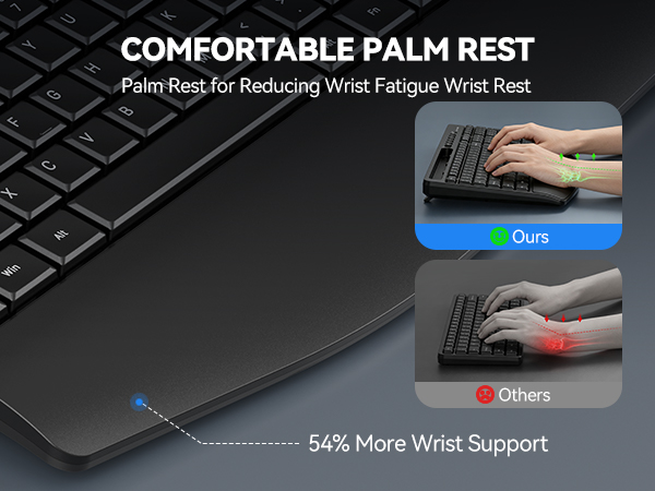 wireless keyboard mouse combo