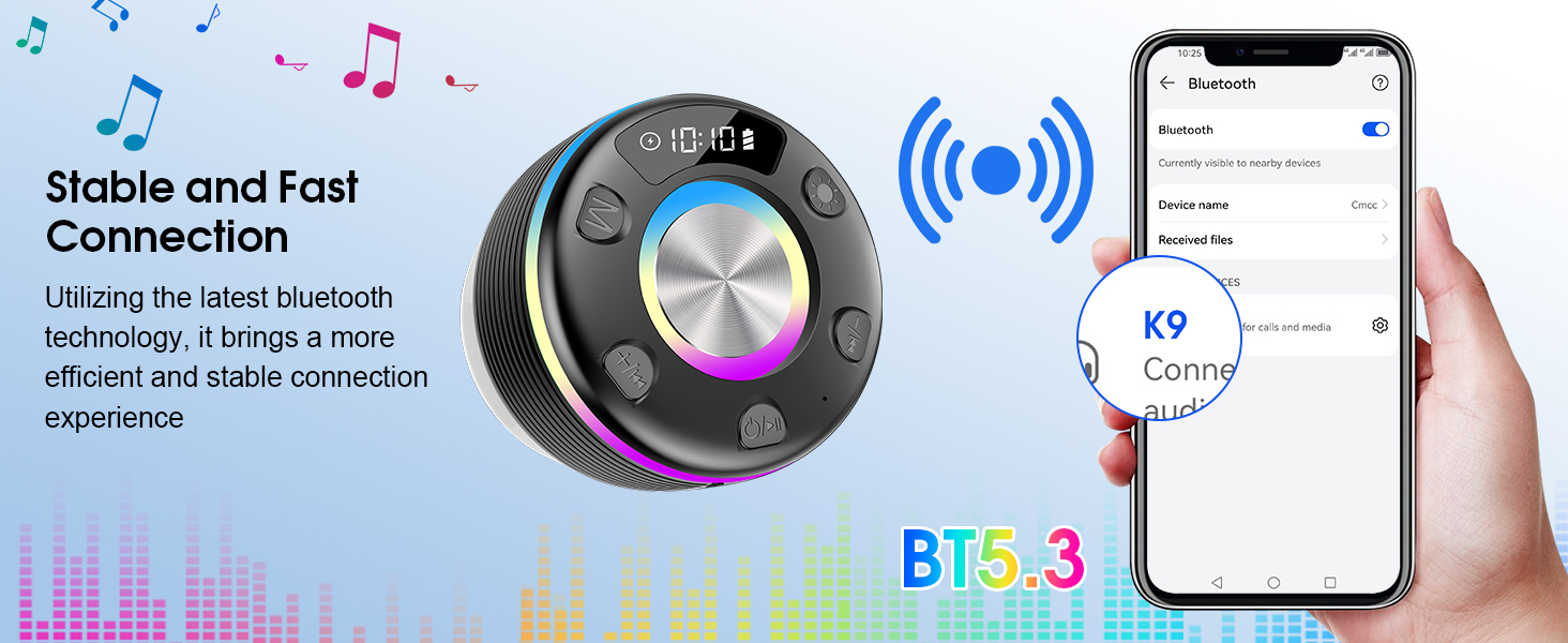 Bluetooth Shower Speaker