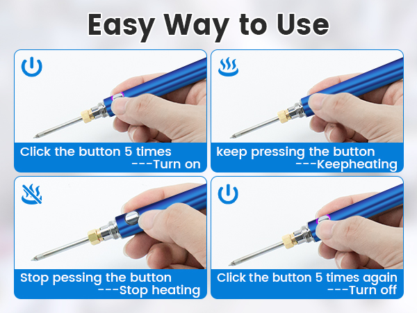 USB Wireless Electric Soldering Gun Pen