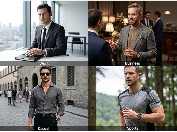 men watch